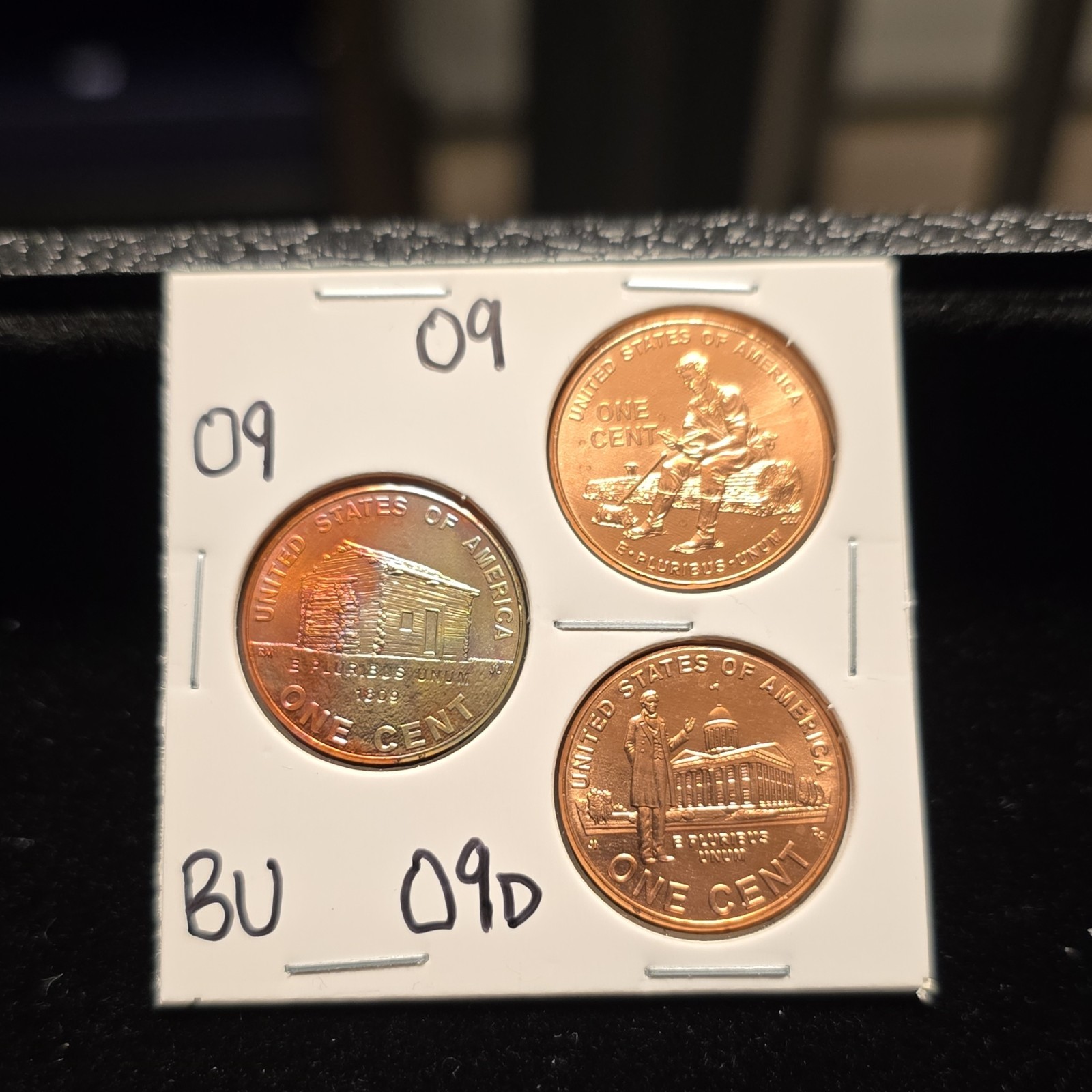 2009 Lincoln Bicentennial Denver L1 L2 L3 Uncirculated Small Cent Set #R140