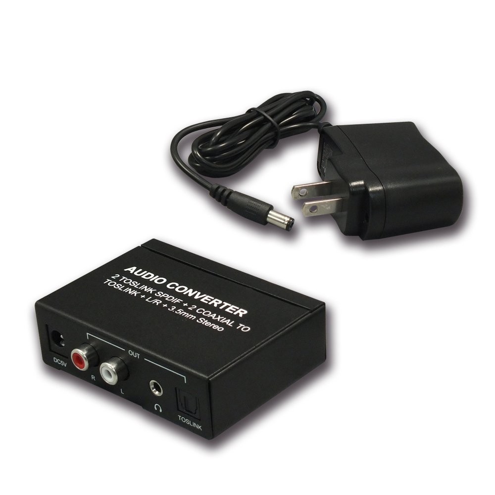 RATOC RP-ASW43 4-Input 3-Output Optical Analog Audio Converter Japan Import
