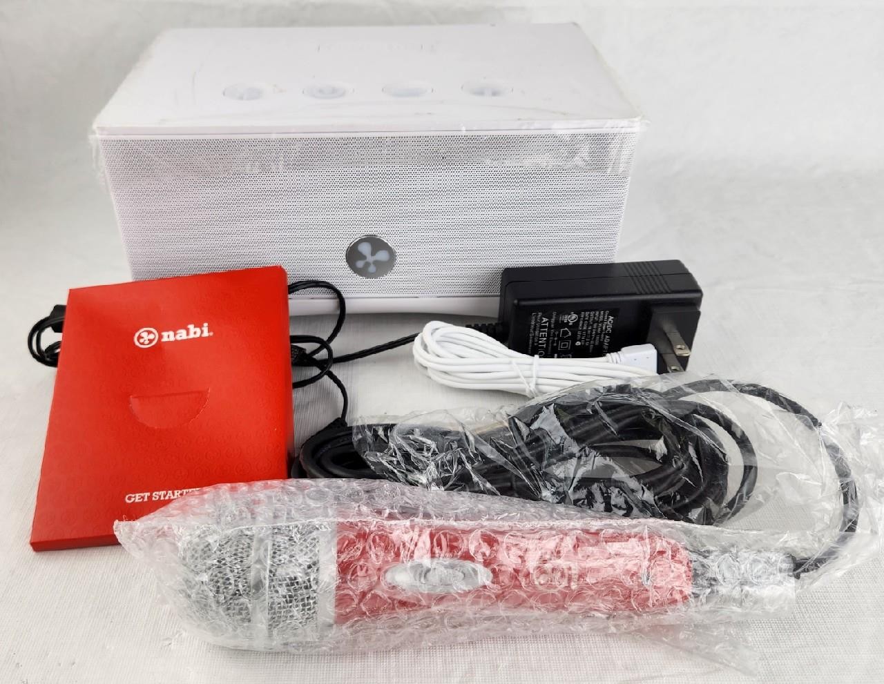 Nabi Karaoke Box High Quality Bluetooth Speaker and Microphone Complete