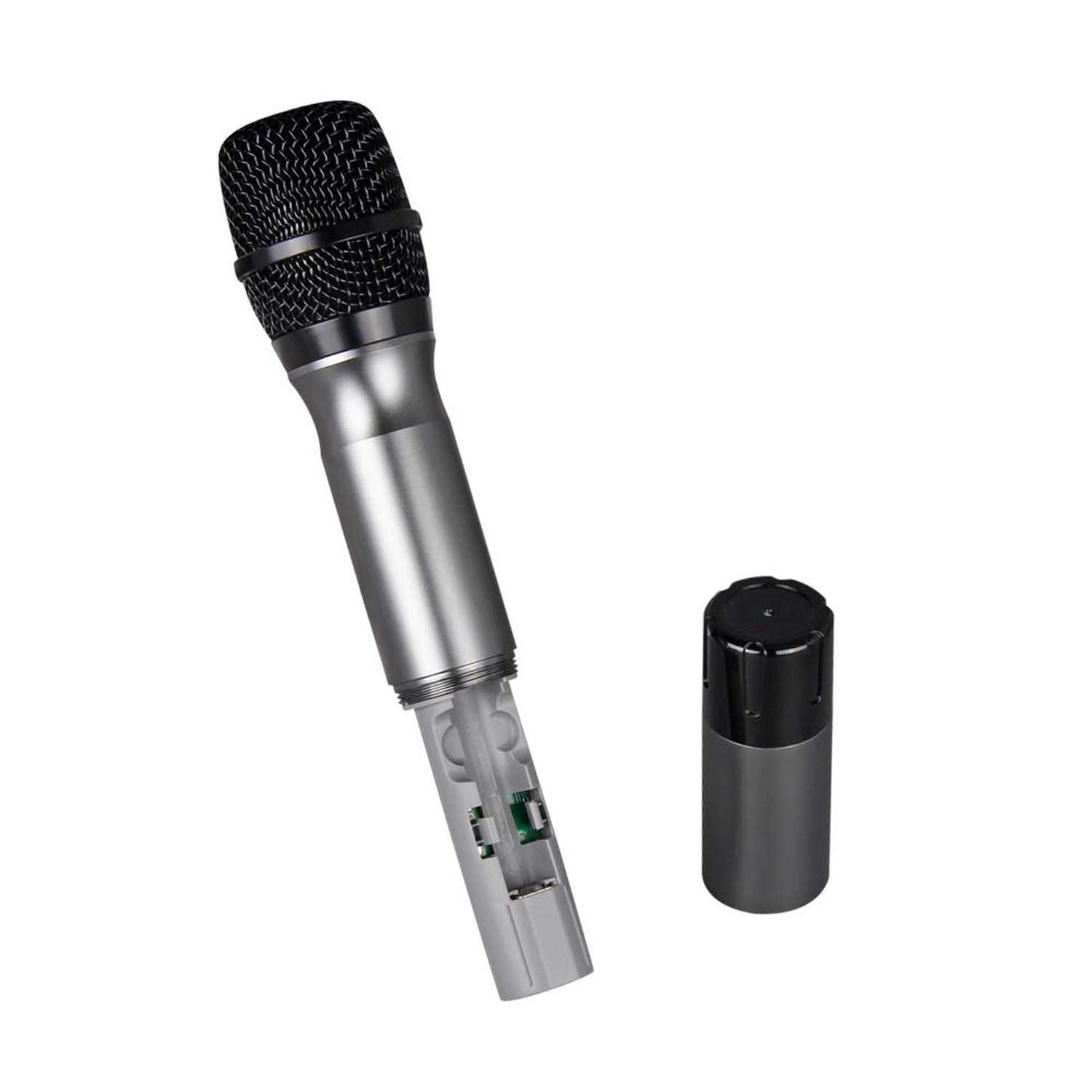 Wireless Microphone System UHF 3 Handheld Mic Headset Lavalier Bodypack 3 Lap...