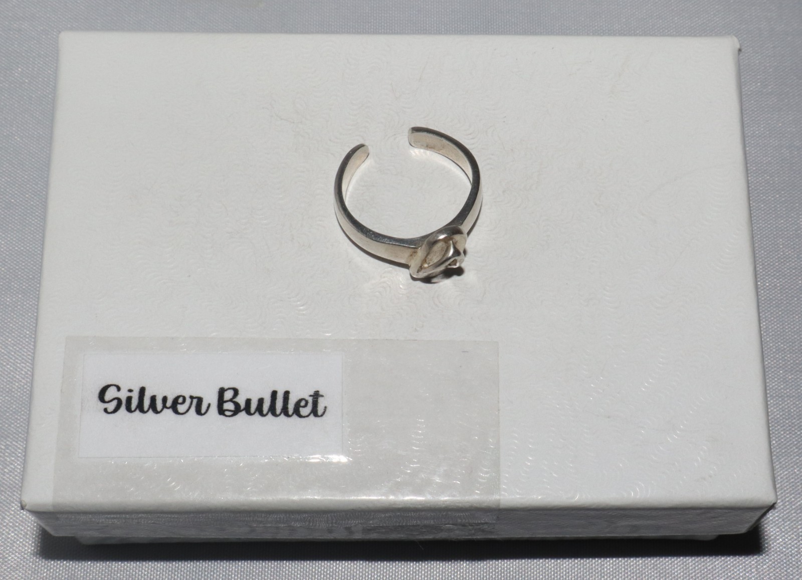 Silpada Sterling Silver HTF Flip Flop Toe Ring O1730 Size 3
