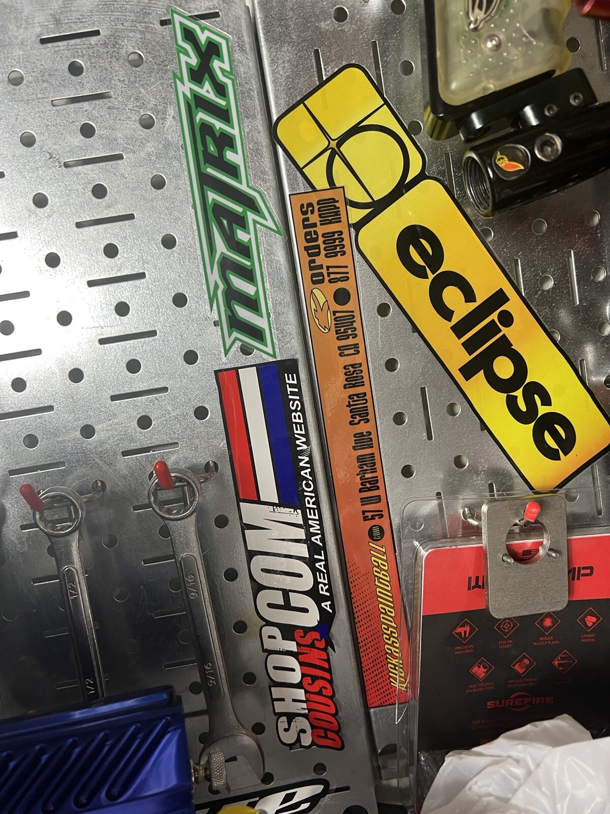 KAPP Cocker Matrix DM3 Paintball Sticker Sheet, New Oldstock