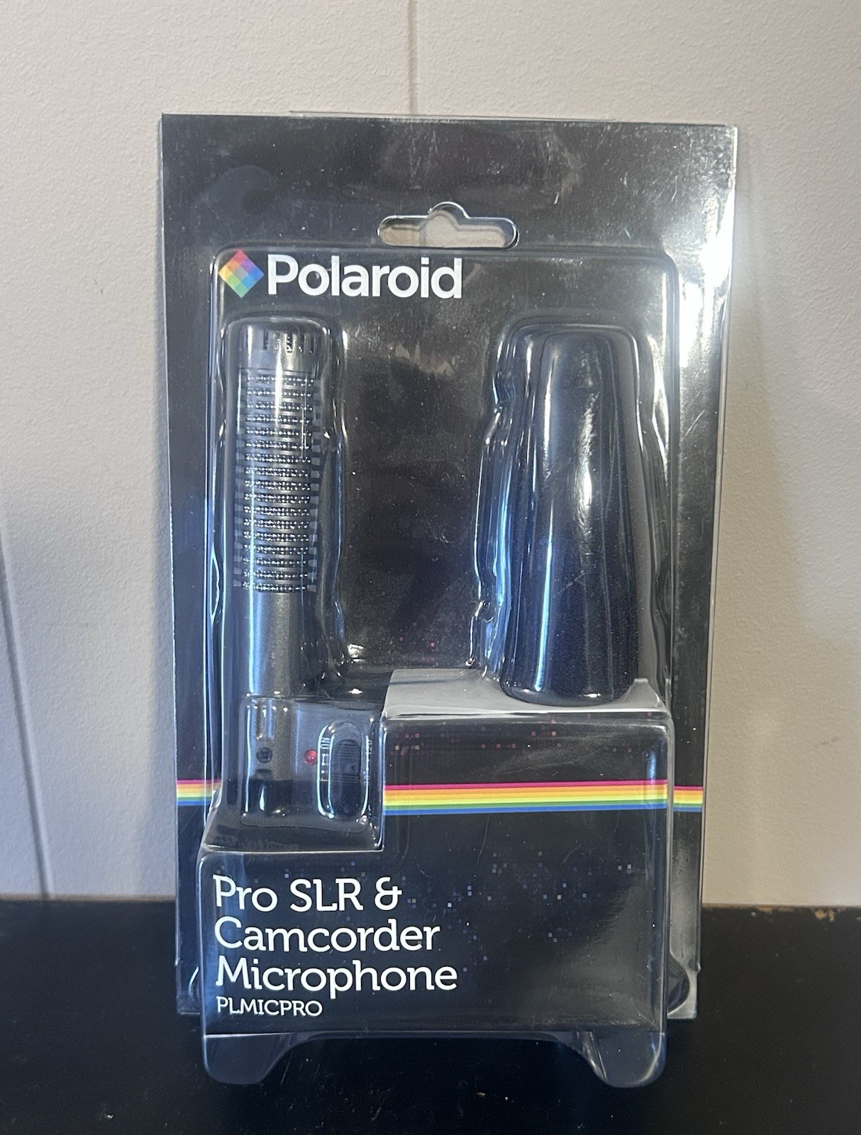 Polaroid PLMICPRO Pro Shotgun Condenser Microphone for Digital SLR Camcorder NEW