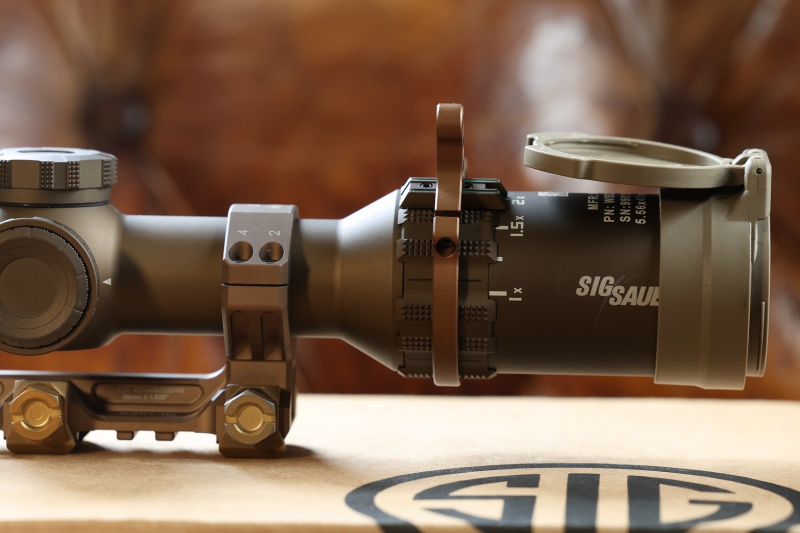 Sig Sauer TANGO6T Scope 1-6X24mm First Focal Plane DWLR-556 Reticle - SOT61DVO