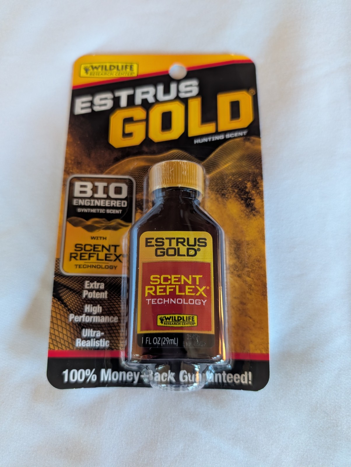 Wildlife Research Center Estrus Gold Synthetic 1 fl oz Hunting Scent