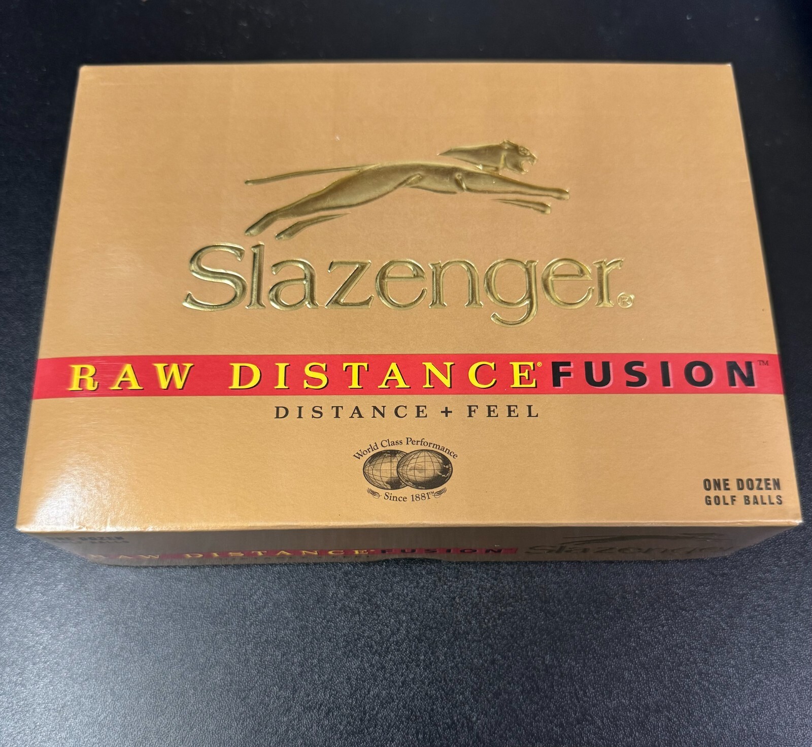 Slazenger Fusion Raw Distance Golf Balls Distance Feel White - Box of 12 - NEW