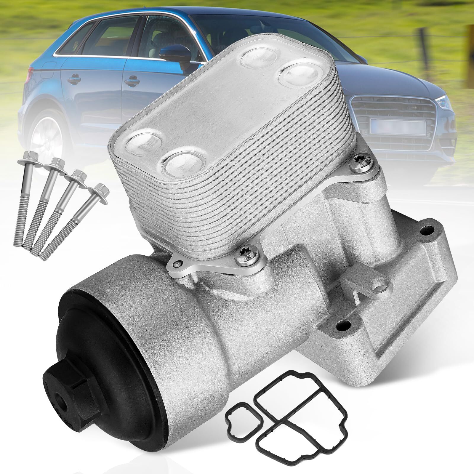 New Engine Oil Filter Housing for Volkswagen Passat 2012 2013-2014 L4 2.0L Turbo