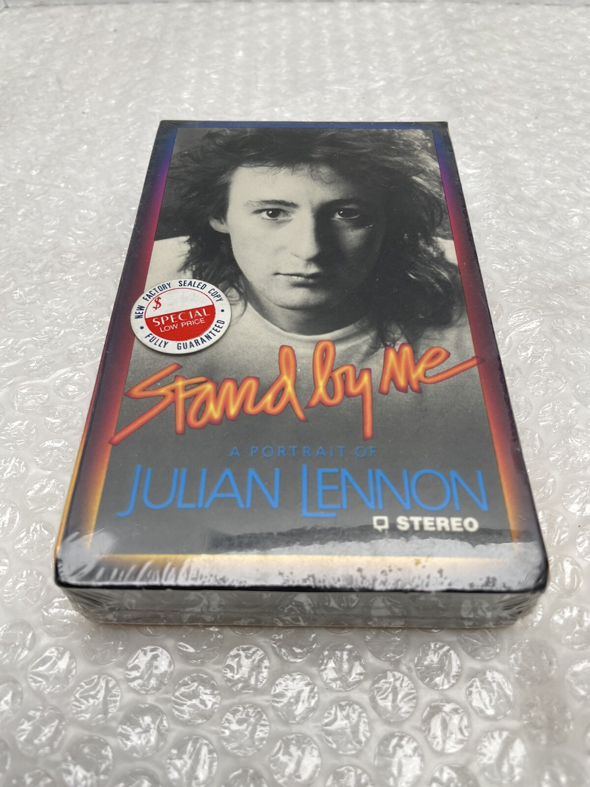NEW SEALED RARE 1985 OOP BETAMAX - JULIAN LENNON STAND BY ME STEREO BETAMAX