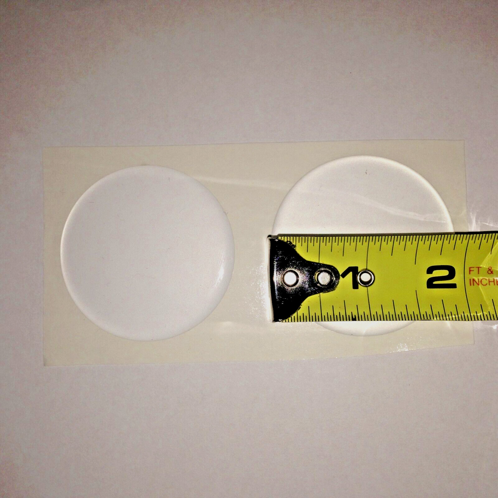 Police Vehicle Large White Hole Patch fits holes up to 1-3/8 inch 2 pack
