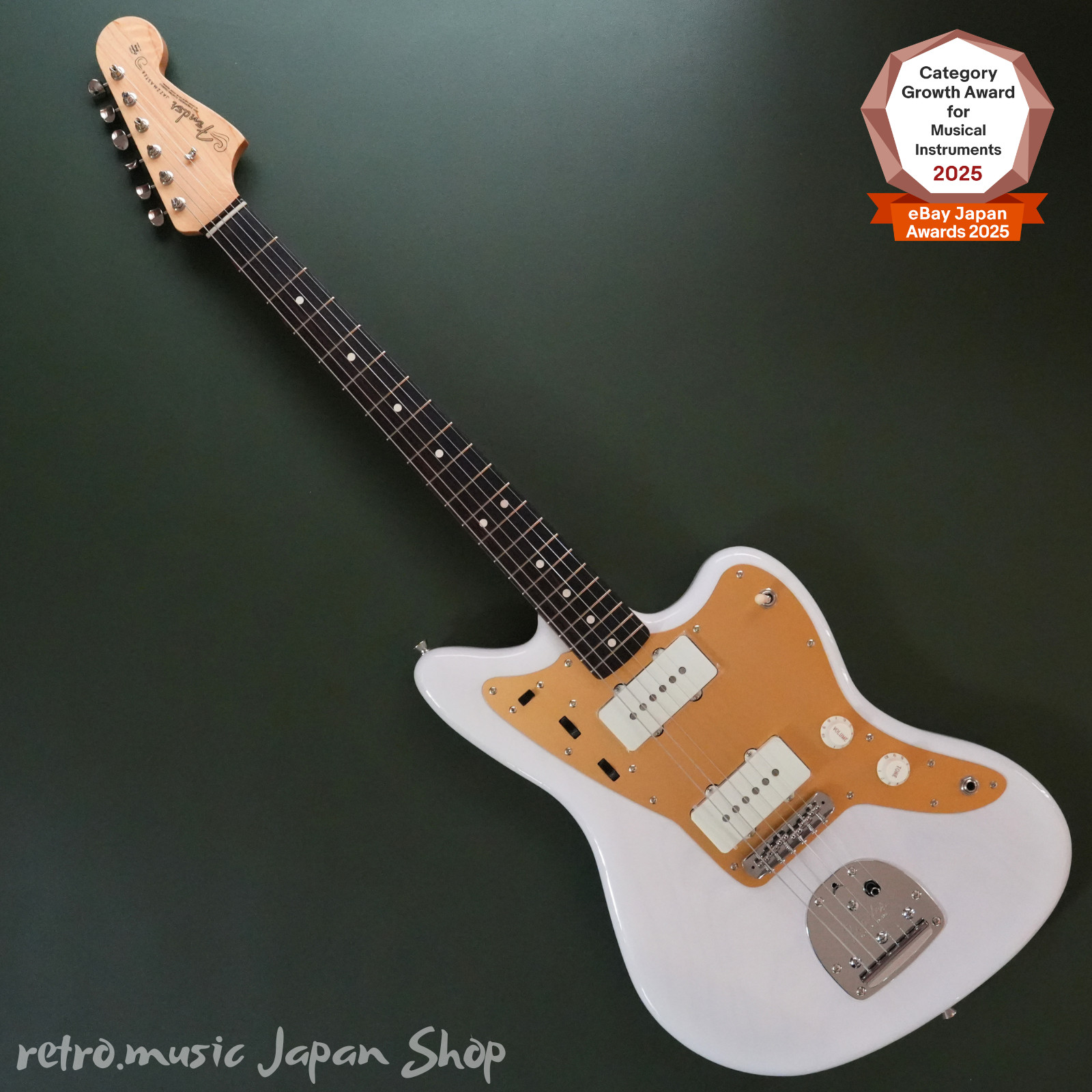 Fender Made in Japan Heritage 60s Jazzmaster Rosewood White Blonde E-Guitar