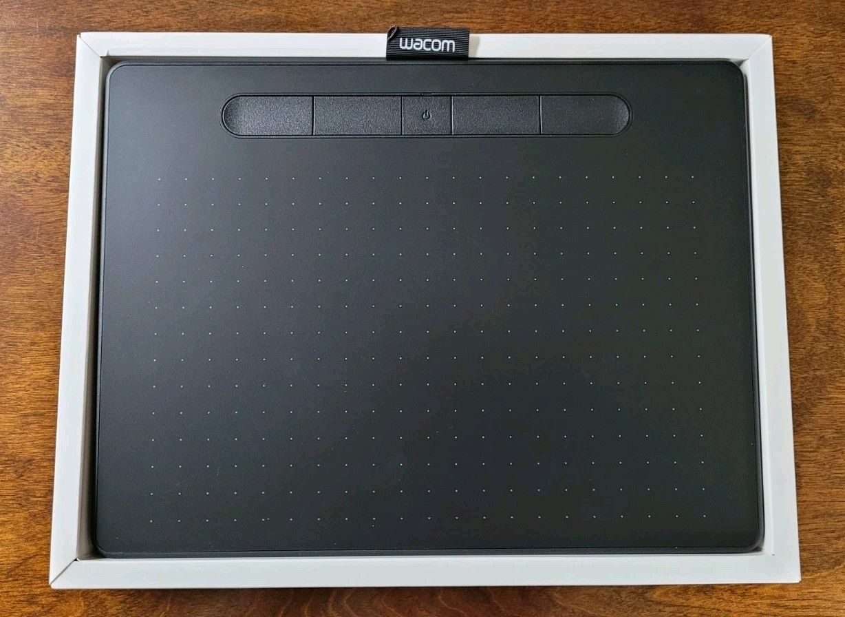 Wacom Intuos Bluetooth Graphics Tablet CTL-6100WL/K0-AB No Software Included