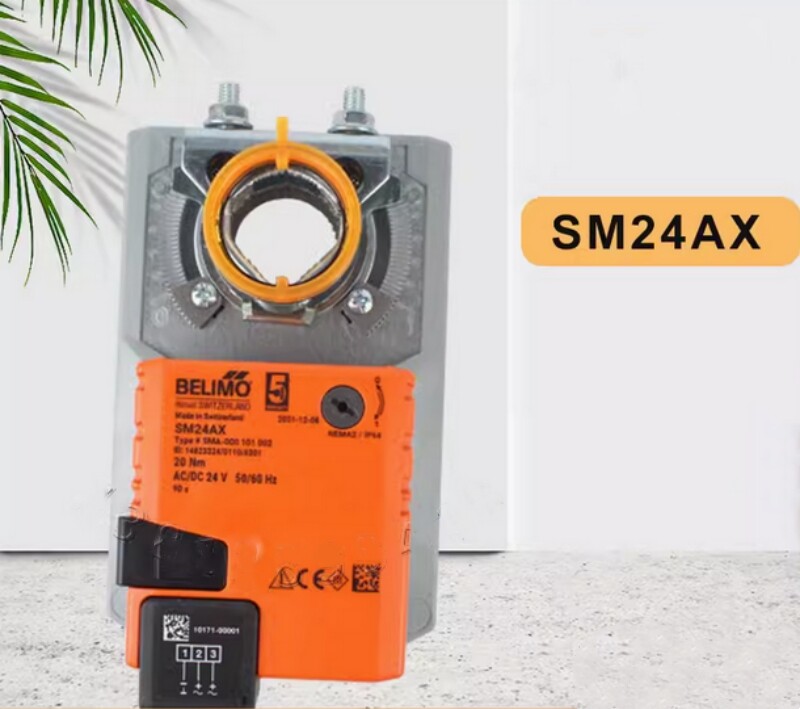 BELIMO SM24AX SMA-000 G01 002 Damper Actuator 20Nm, AC/DC 24V-