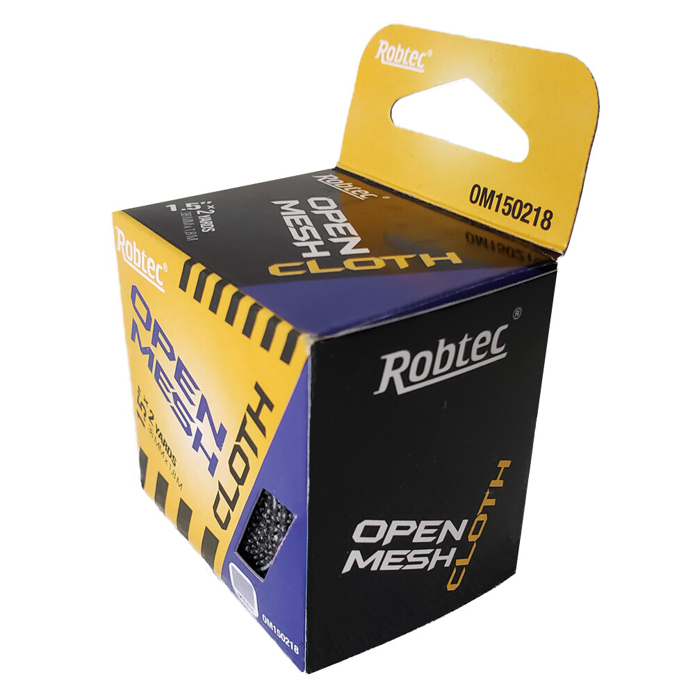 Robtec Open Mesh Cloth, 180 Grit, 1.5" x 10 Yards