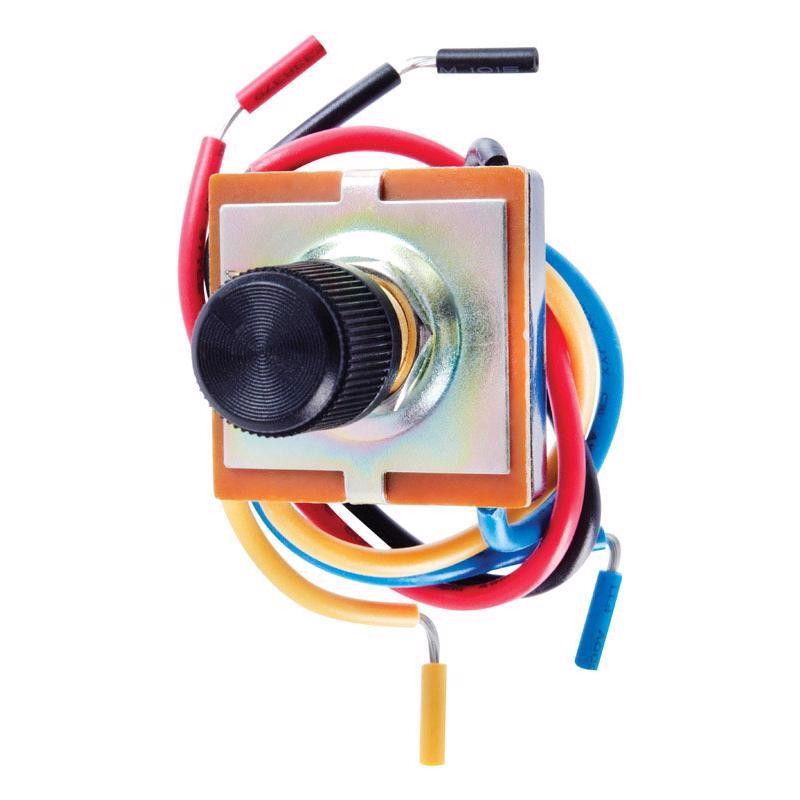 Jandorf 61204 6.5A 125V 3-Pole TPST Contact 4-Wire Terminal Rotary Switch