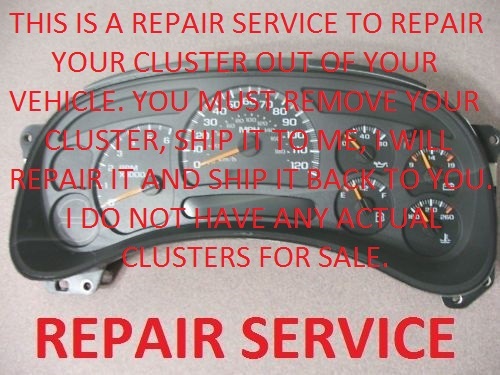 2003-2006 IMPALA CAVILER BUICK CHEVY BATTERY TEMPERATURE GAUGE REPAIR 2004 2005