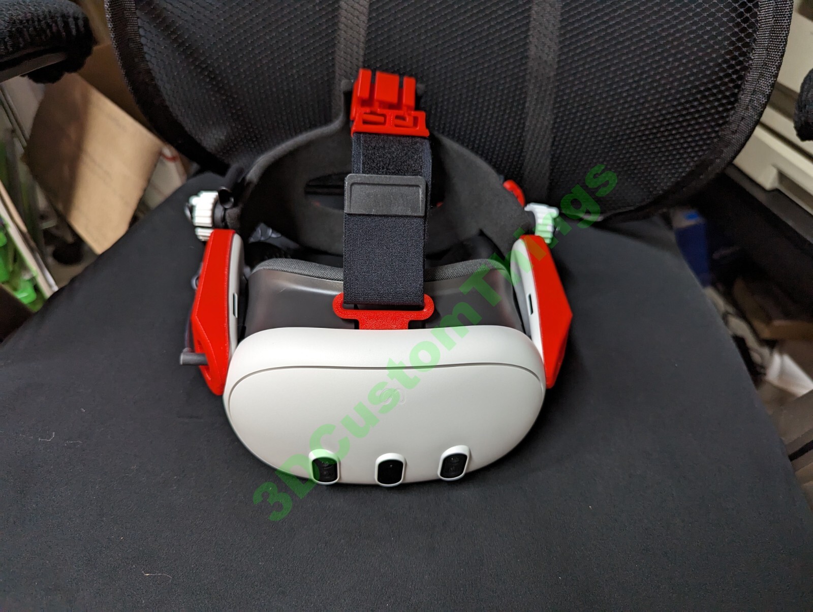 for Meta Quest 3 - Franken Quest 3 Deluxe Audio Strap Adapter
