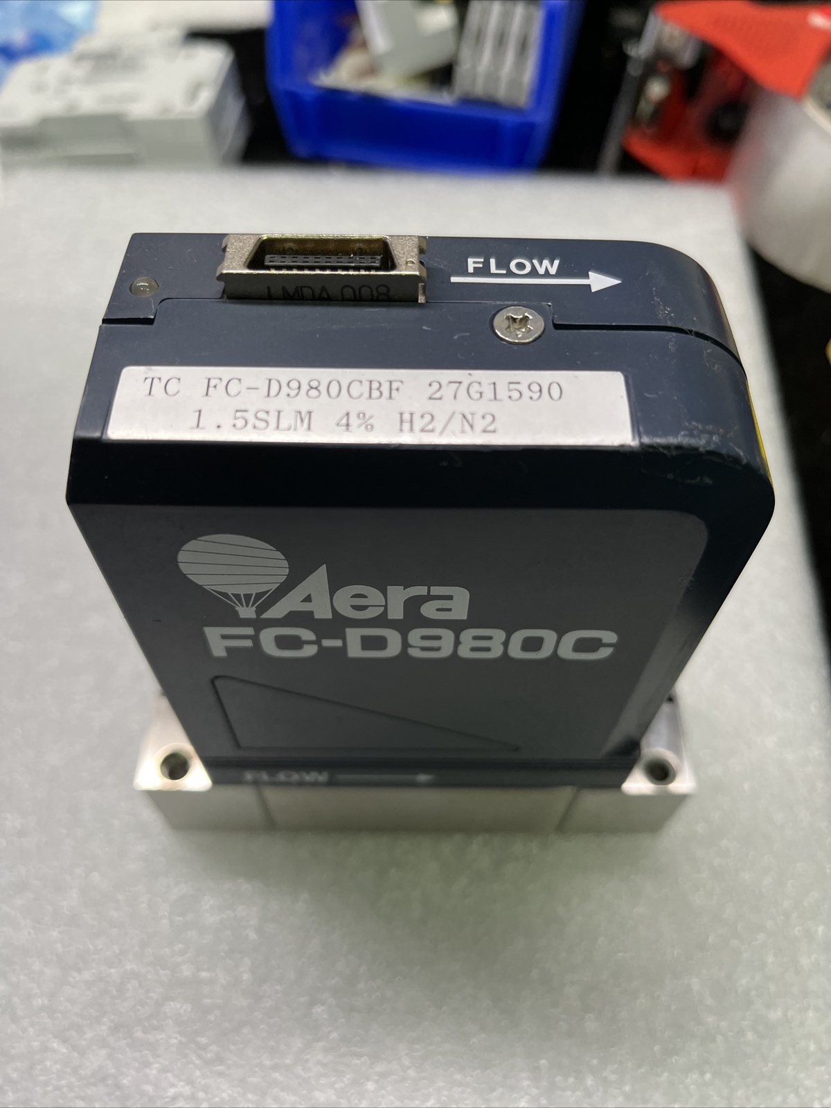 AERA FC-D980CBF 27G1590 1.5 SLM 4% H2/N2  MASS FLOW CONTOLLER