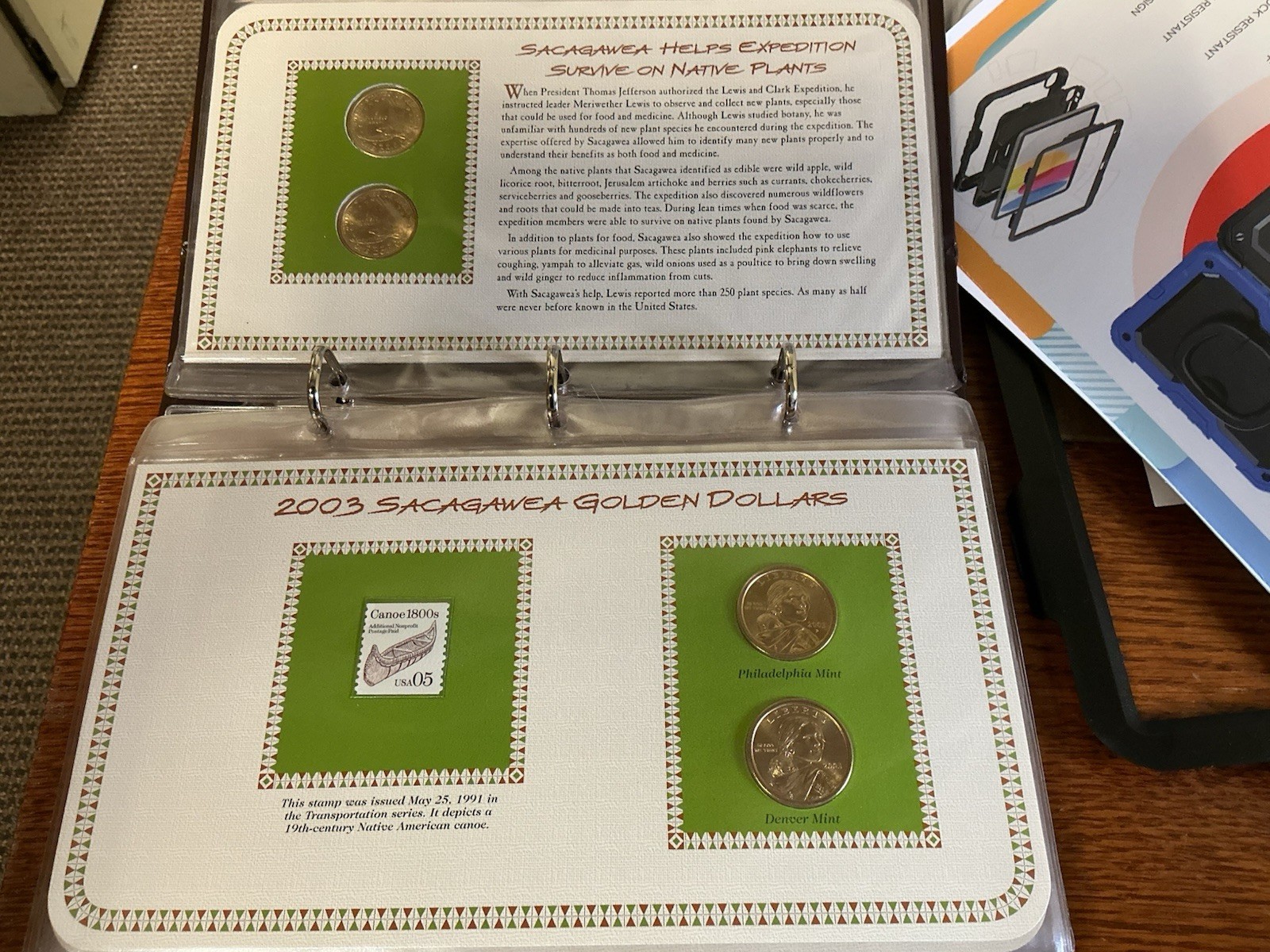 2000-2014 Complete Collection UNC Sacagawea Golden Dollars Book