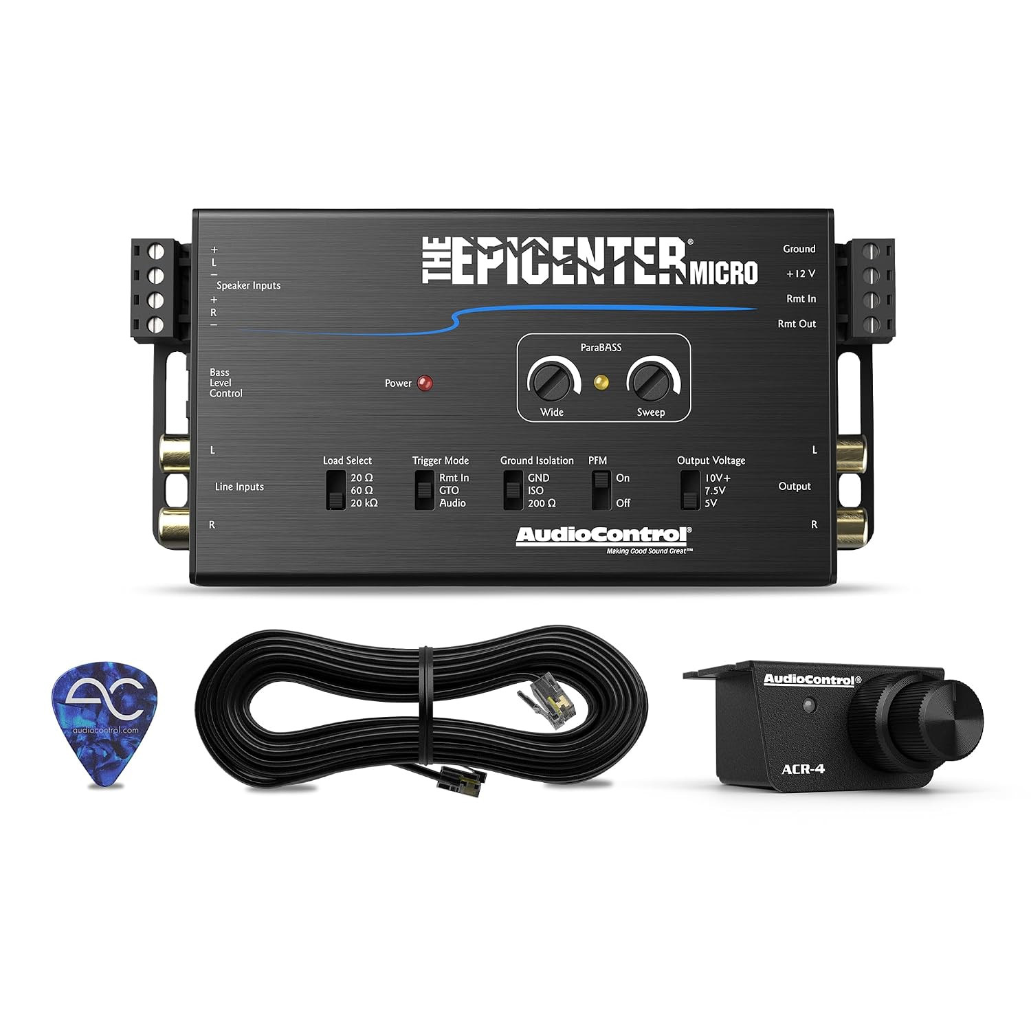 Audiocontrol the EPICENTER Micro Bass Restoration Processor & Line Output Conver