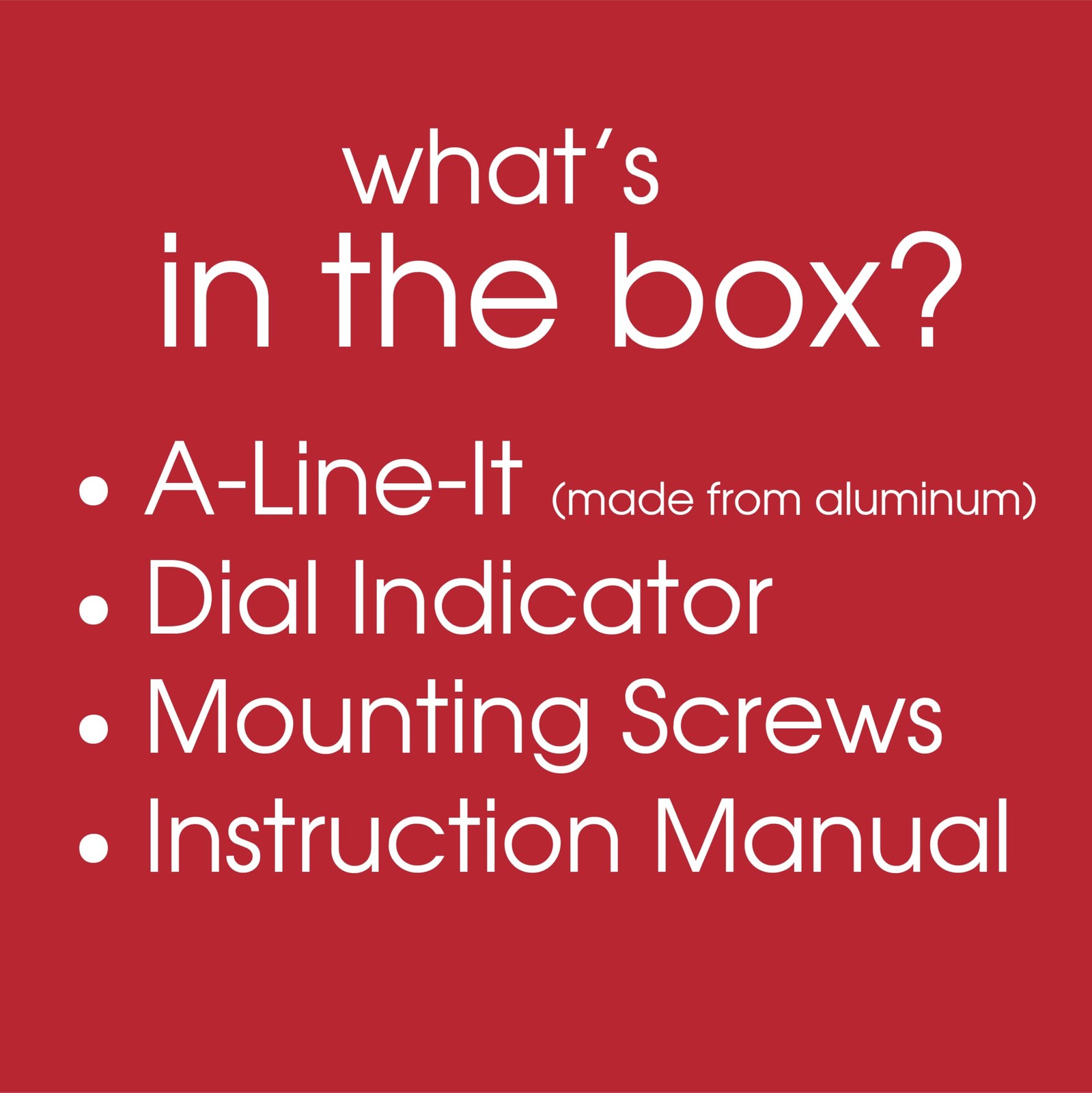 Peachtree Woodworking Supply A Line It Basic, Table Saw Alignment A-Line-It