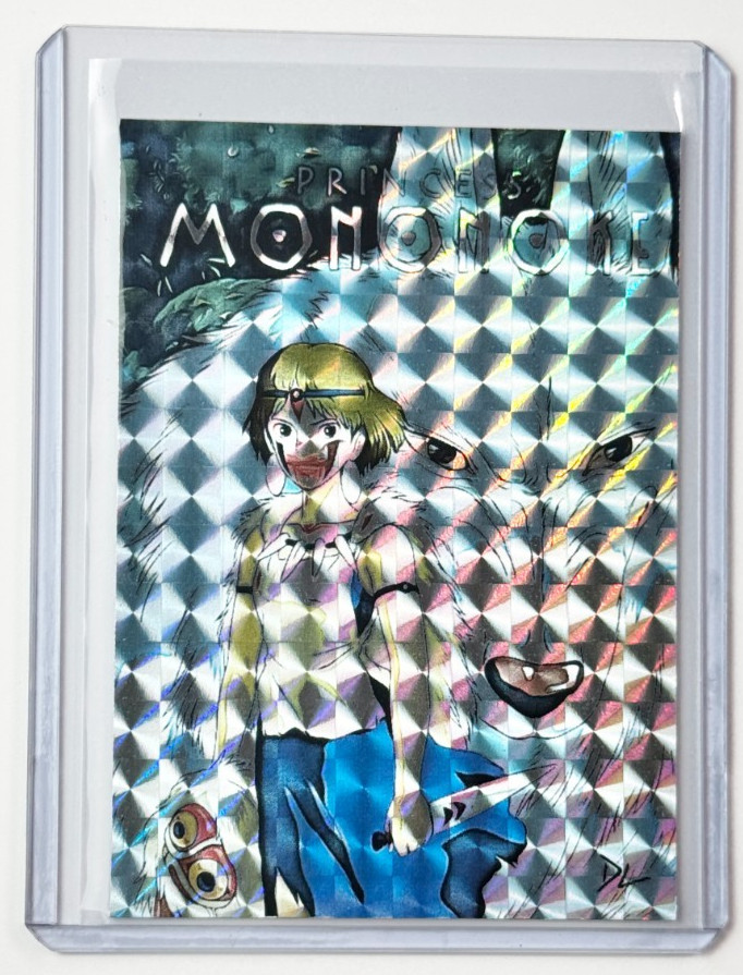 Princess Mononoke Limited Artist Signed "Studio Ghibli" Refractor Card 1/1