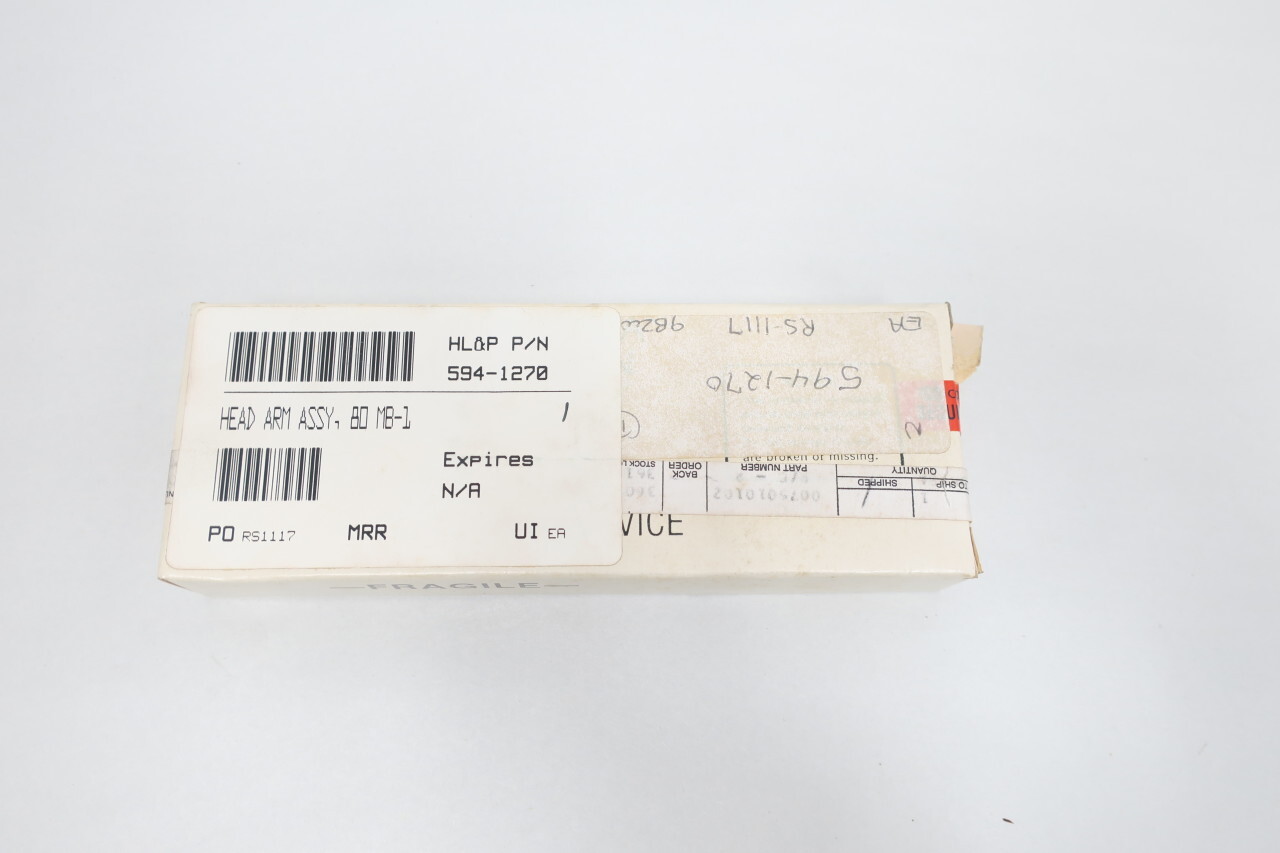 Control Data Corp 75010102 Head Arm Assembly