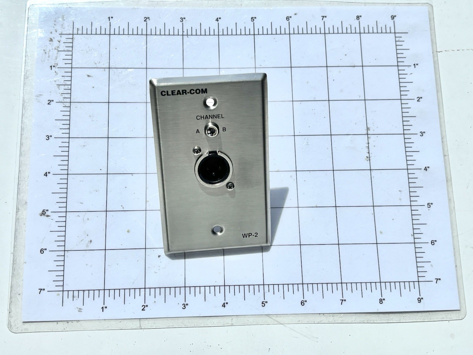 Clear-Com WP-2 Two-Channel Selectable Encore Intercom Wall Plate