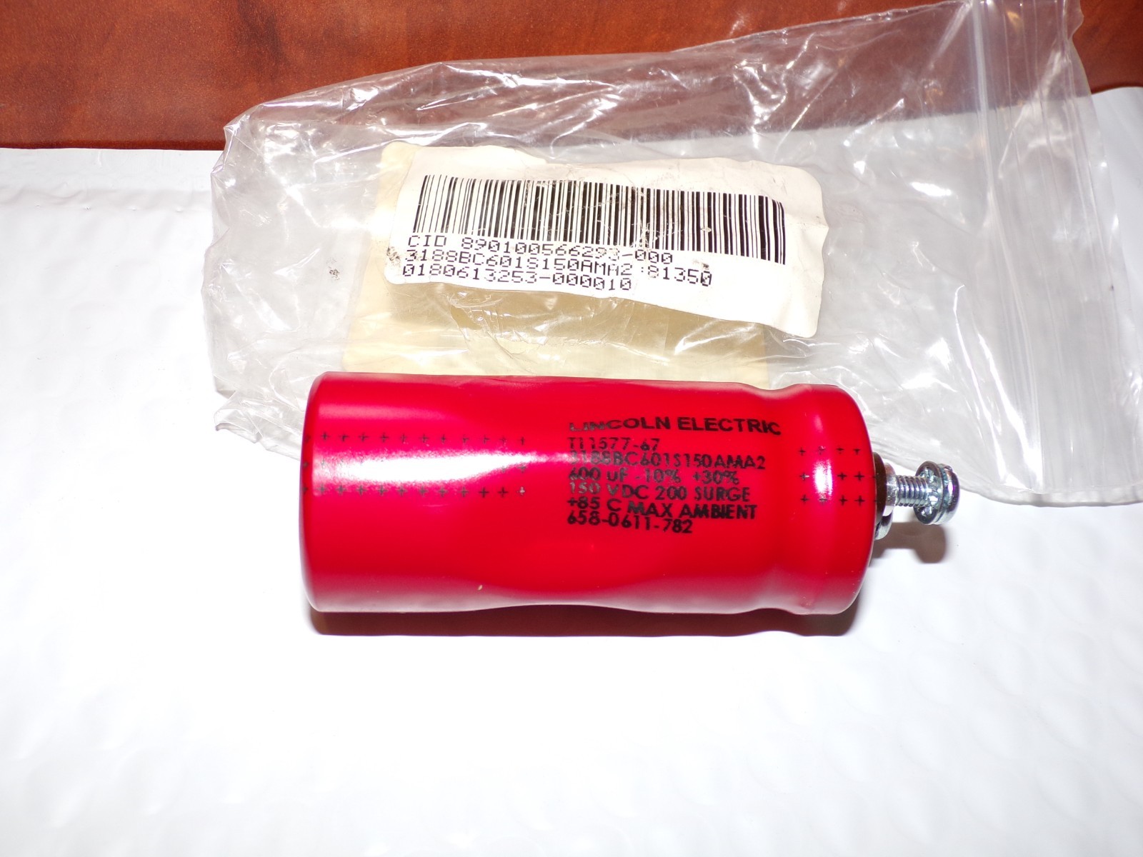 Learjet Capacitor 3188BC601S150AMA2 Lincoln Electric