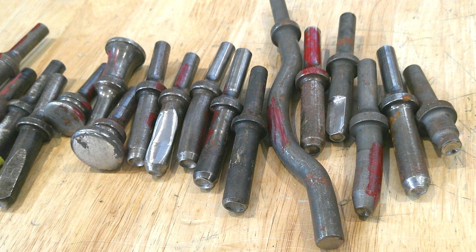 LOT OF 20 AIRCRAFT Rivet Sets Flush Universal OFFSET DIFFERENT SIZES