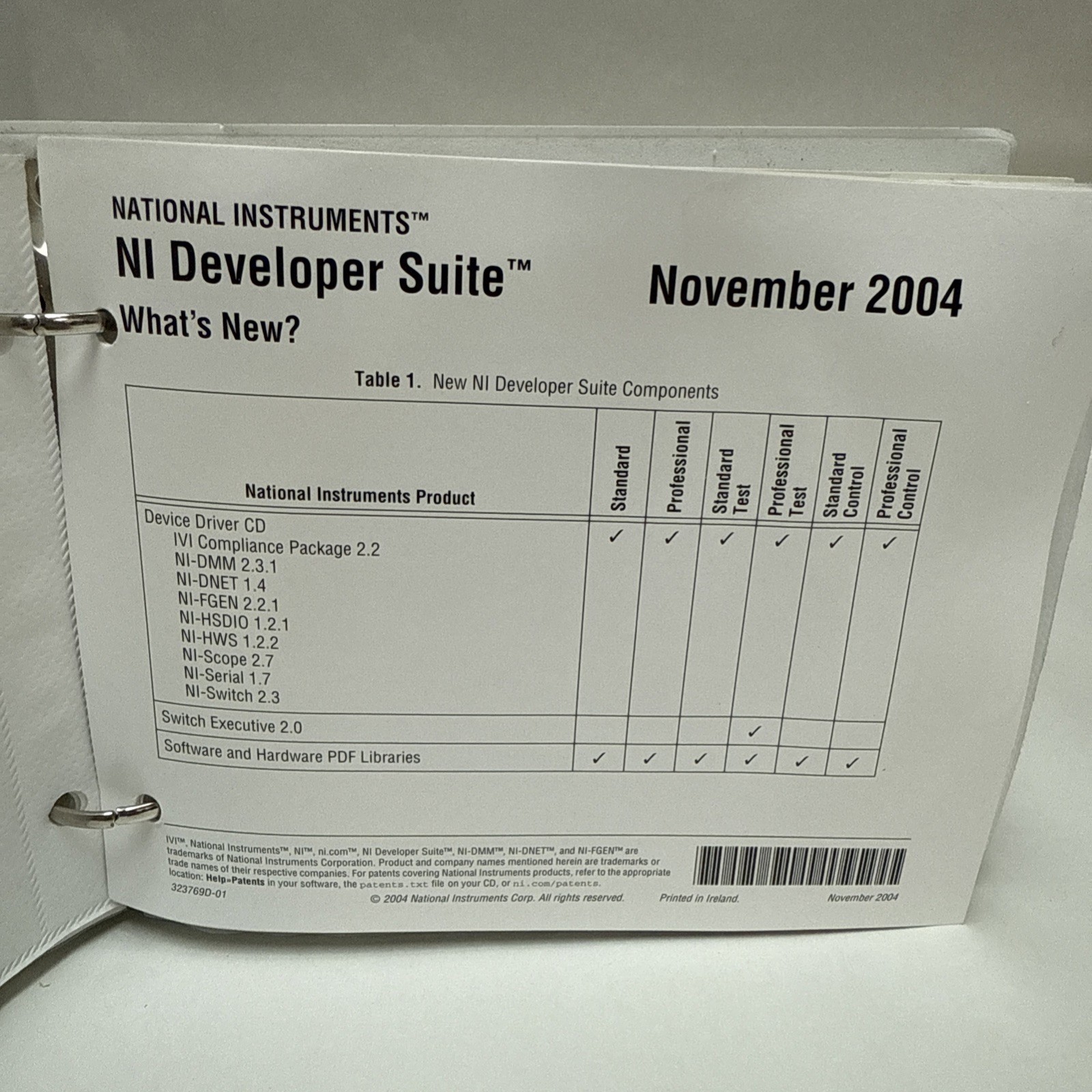 National Instruments Developer Suite 2004 12 CD bundle + Additions