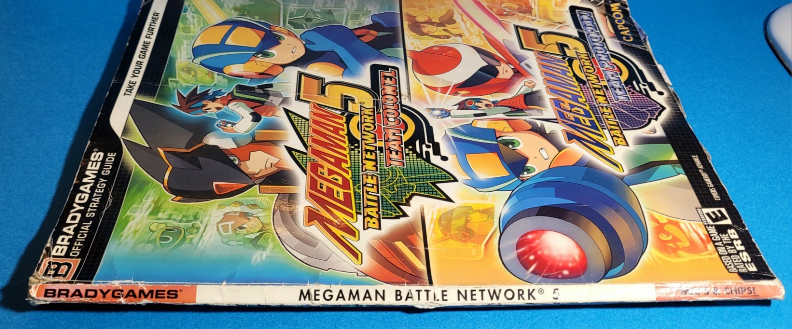 Brady Games Mega Man Battle Network 5 Colonel Protoman Strategy Guide HAS WEAR