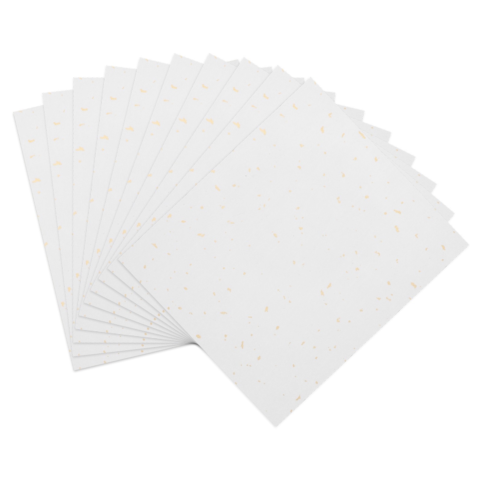 10Pcs A4 Mulberry Paper Sheets for Calligraphy, Natural Color 8.3" x 11.7"