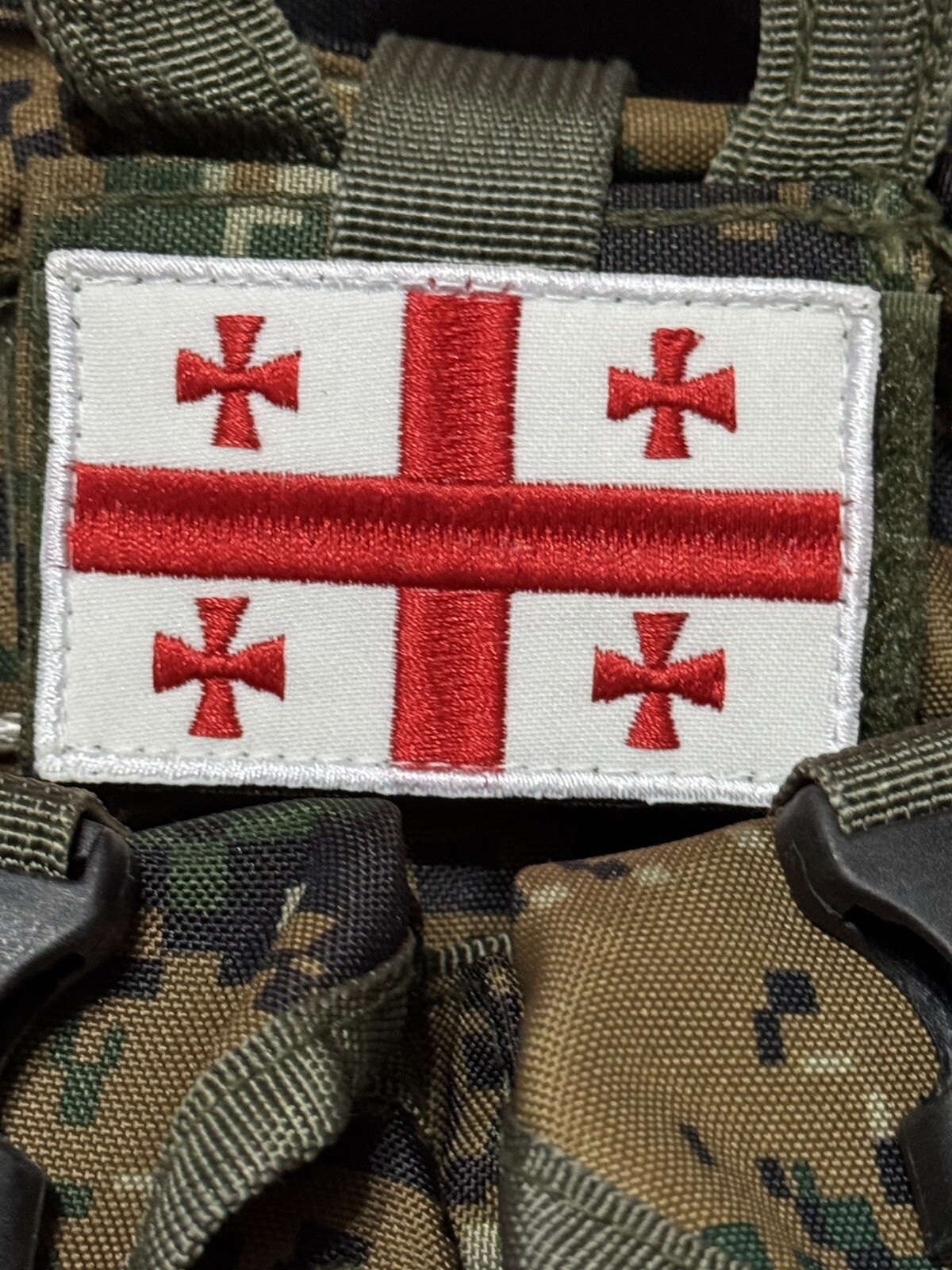 Original Georgia Georgian Army Armor Vest MOLLE With Patch