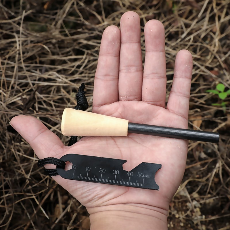 Fire Starter Outdoor Flint Steel Striker Survival Flint Ferro Rod Camping Tool