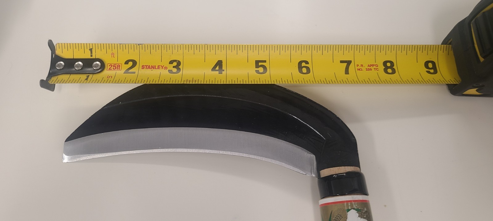 nascom Japanese Weeding Sickle Thick Blade - 135g