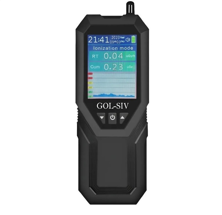 Geiger Counter, Portable Nuclear Radiation Detector w/ LCD Display & Smart Alarm