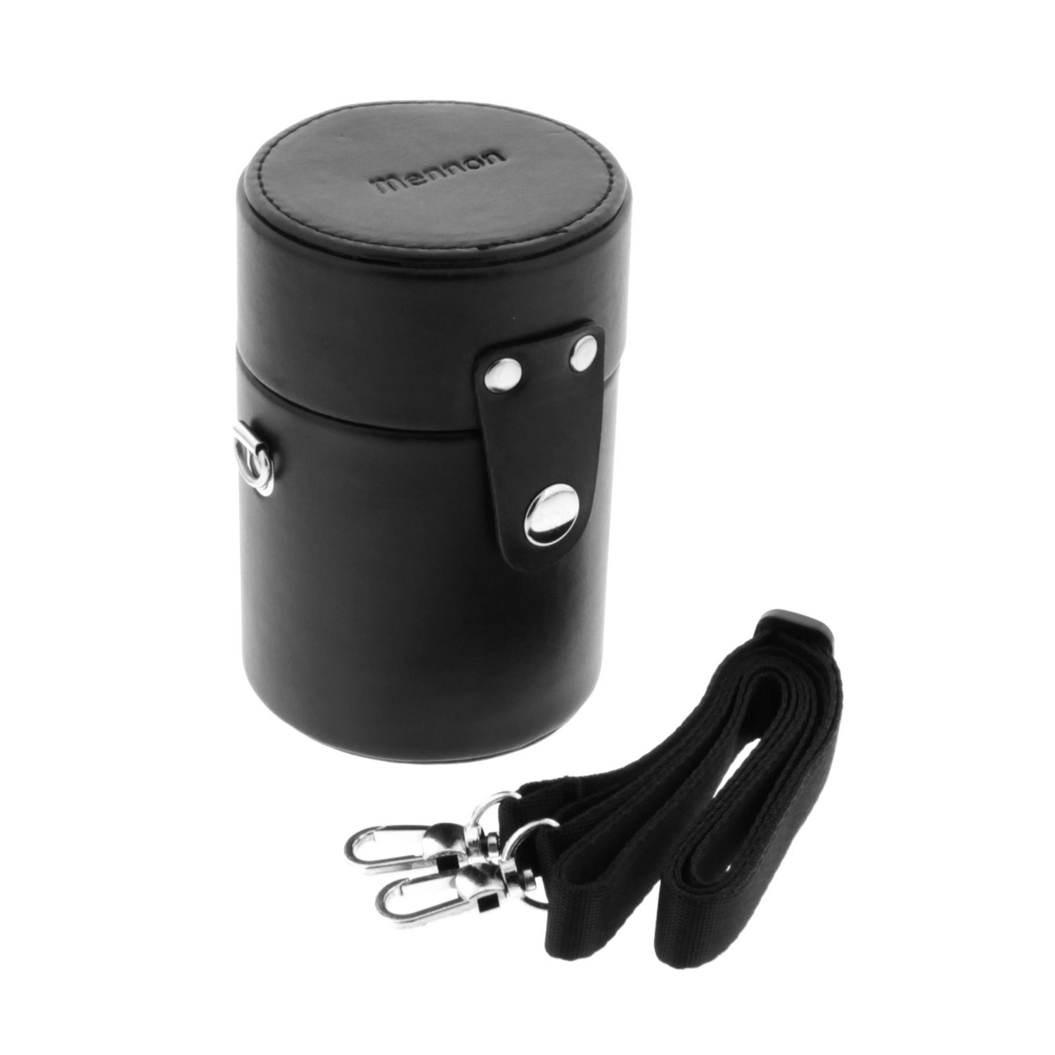 Mennon Leather Case 70x135mm (2 3/4" x 5 3/8") for Large Mirrorless Camera Lens