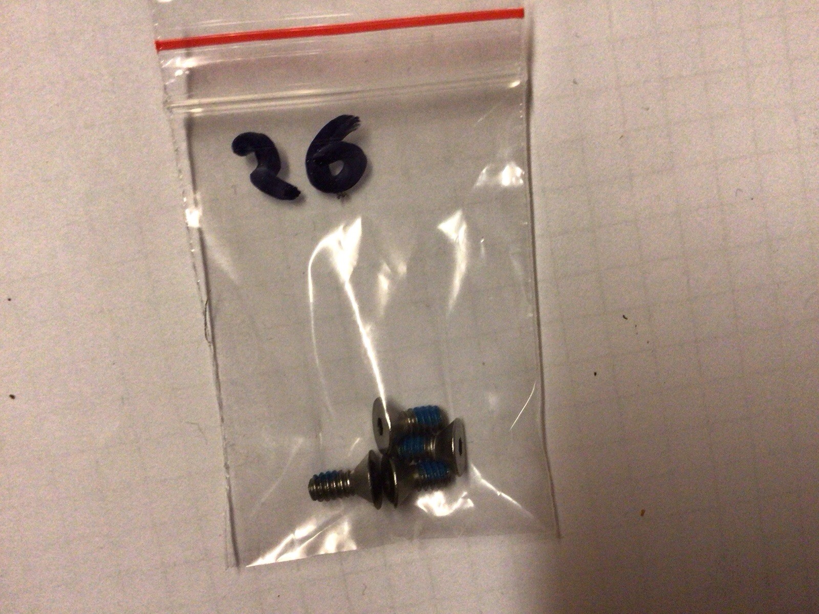 Paintball Marker Grip/Eyecover Mounting Screw Kit 1/4'' Length 5/64'' Allen Key