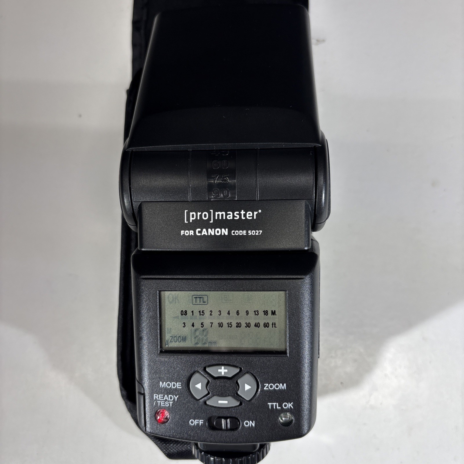 Promaster FL160 Electronic Flash For Canon #5027 Tested Free Shipping
