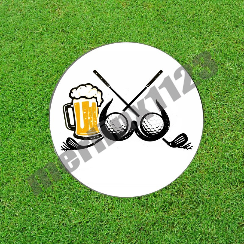 Beer Boobs & Golf - Titties Tits Golf Ball Marker Novelty Gift