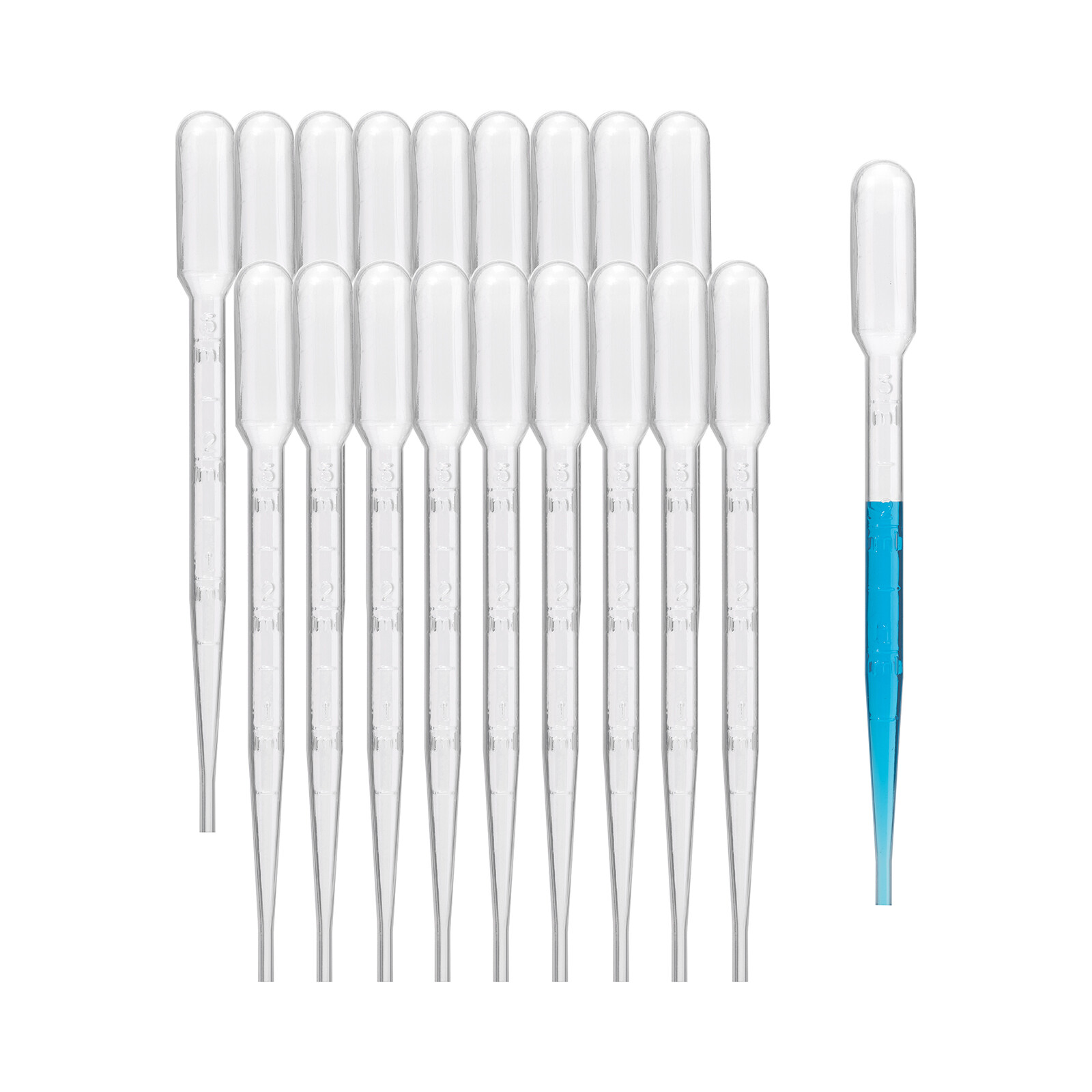 Biologix 1ml/3ml Transfer Pipets, Individually Wrapped