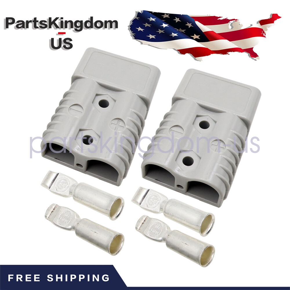 175A Battery Quick Connect Plug Winch Disconnect Terminal Connector 600V 2AWG