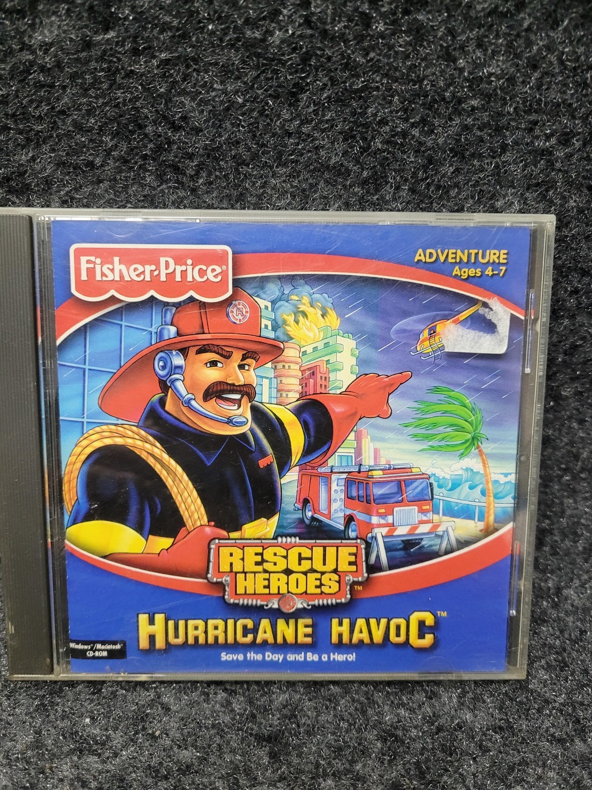 Fisher-Price Rescue Heroes Hurricane Havoc PC CD-ROM Game Kids Ages 4-7