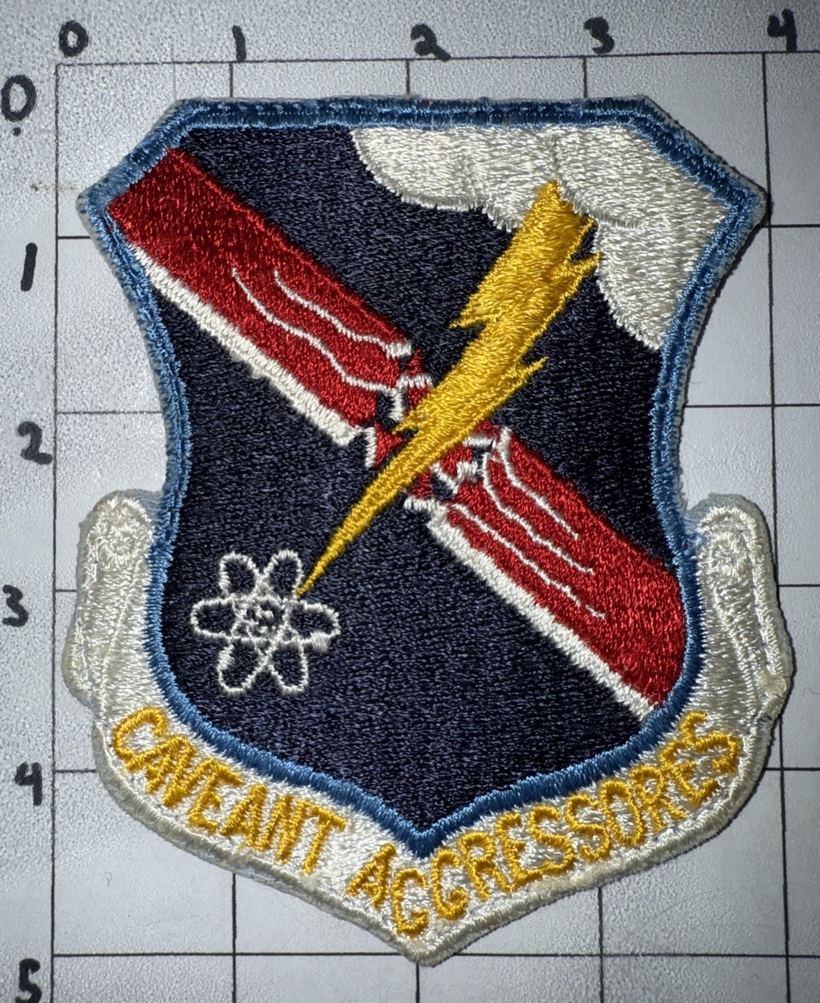 Vietnam War - 1970s USAF 99th Bombardment Wing Heavy Patch (12]
