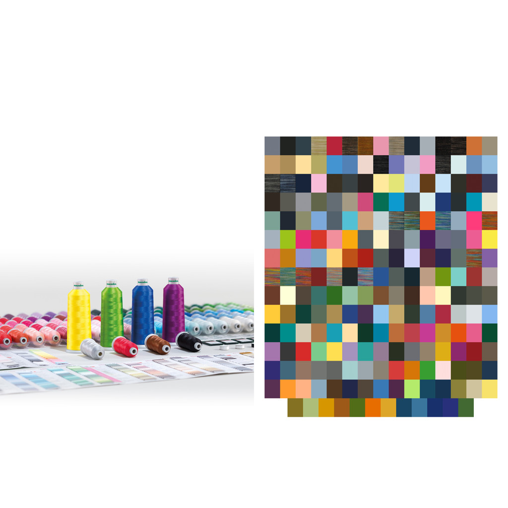 Madeira Polyneon No. 40 Polyester Thread MR002 - Sewing Thread (B)