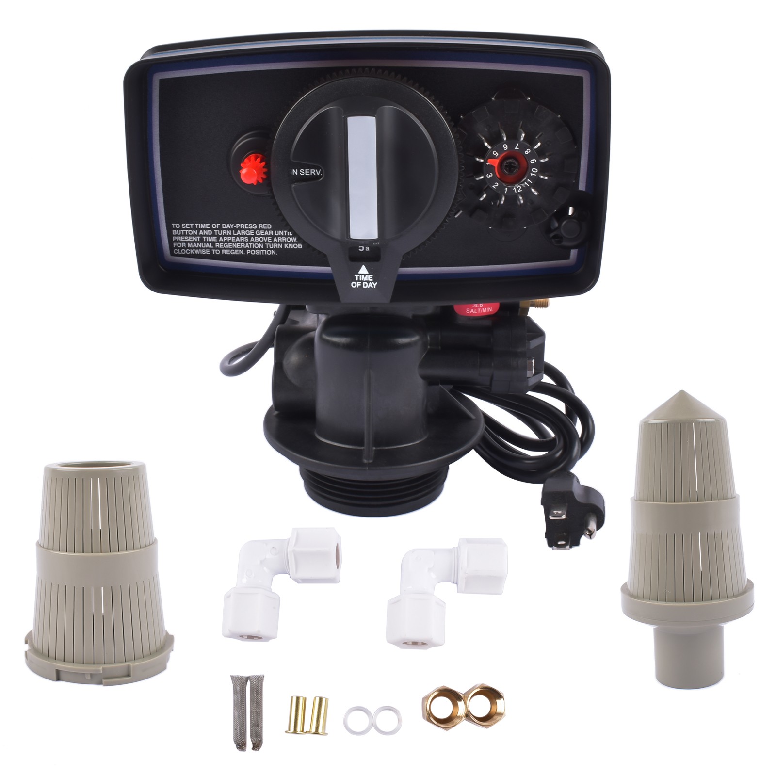 Whole House 5600 Water Softener Timer Control Valve 12-Day for 9''-11'' Diameter