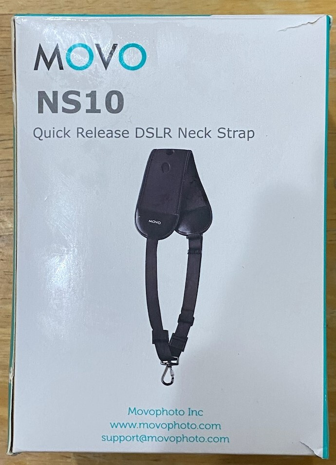 Movo ~ NS10 ~ "Quick Release DSLR Neck Strap" ~ Brand New ~ Factory Sealed