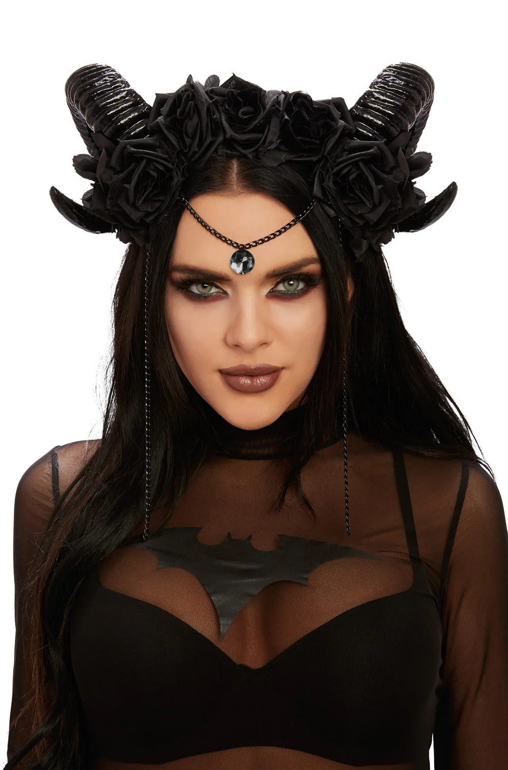 Brand New Mystical Ram Horn Headpiece