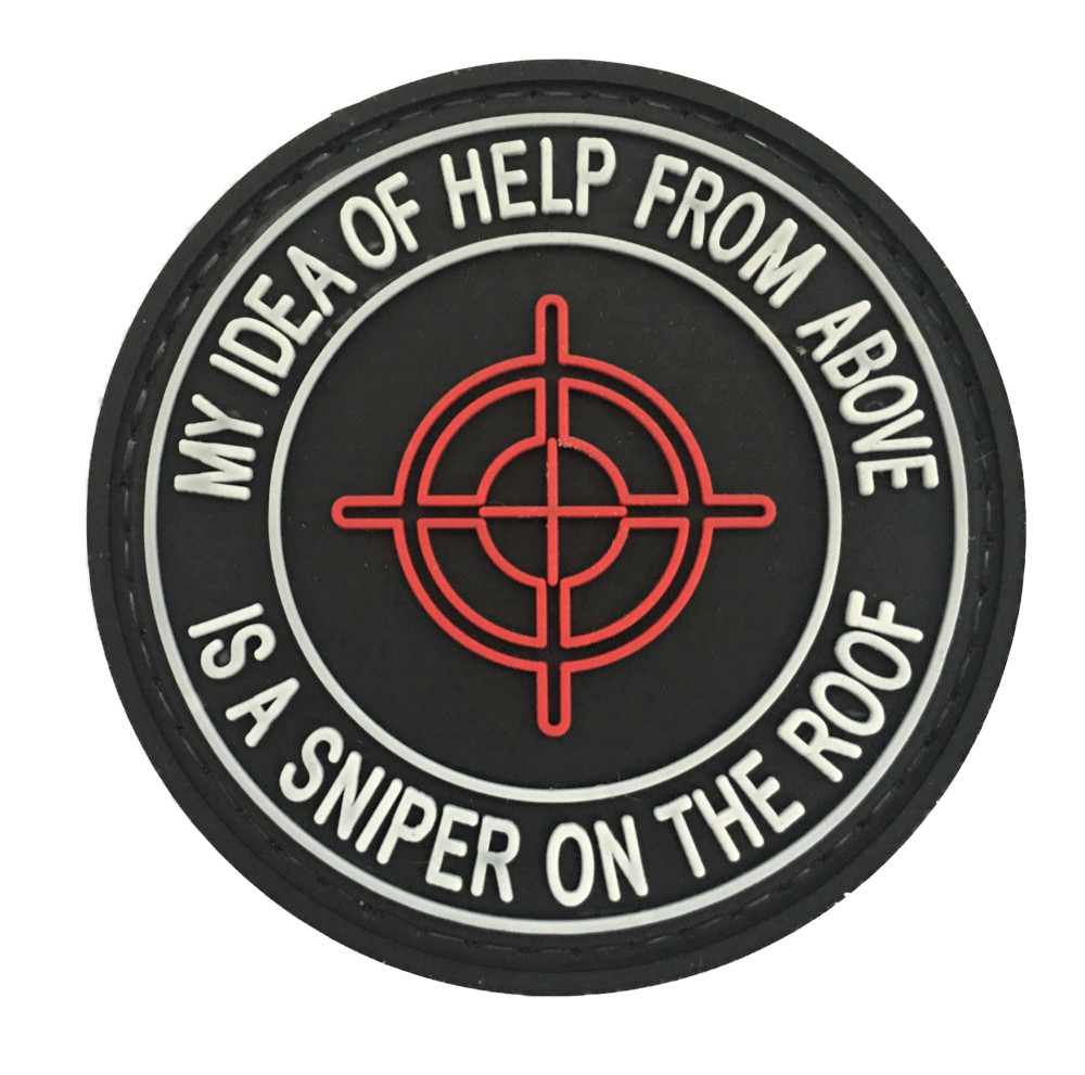 Sniper On The Roof PVC Patch (SOI Infantry SF NYPD SEAL Recon SWAT Topgun) 1292