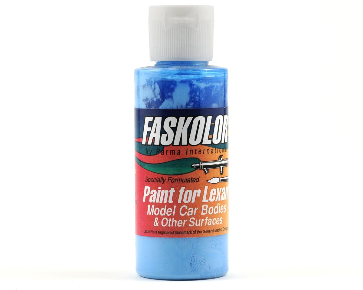 Parma PSE Faskolor Water Based Airbrush Paint (Fassky Blue) (2oz) [PAR40012]